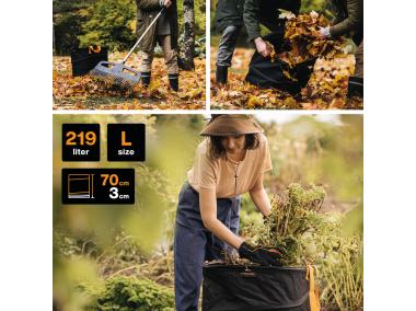 Zdjęcie: Kosz L 219 L Ergo Pop-up FISKARS