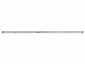 Poziomnica PRO600 anodowana srebrna z magnesami 200 cm PRO