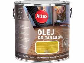 Olej do tarasu 2,5 L sosna ALTAX