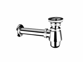 Syfon umywalkowy butelkowy niski 1.1/4x32 mm chrom MCALPINE