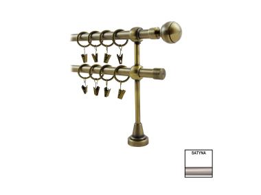 Zdjęcie: Karnisz Hefajstos Plus fi 16 mm - 200 cm kulka satyna (folia) KARWEL