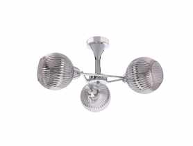 Lampa wisząca Cesar 3x40 W E27 srebrny CANDELLUX