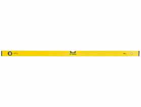 Poziomnica aluminiowa typ 500, 120 cm, 2 libelle TOPEX