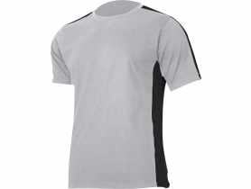 Koszulka T-Shirt 180g/m2, szaro-czarna, XL, CE, LAHTI PRO