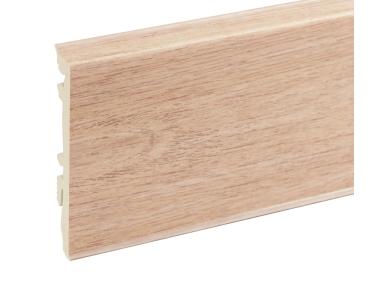 Zdjęcie: Listwa przypodłogowa PVC Masterline 1,3x8 cm, 2,2 m Honey amber Mat CEZAR
