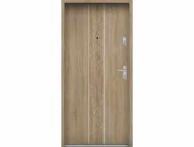 Drzwi wejściowe do mieszkań Bastion A-40 Sonoma 90 cm lewe ODO KR CENTER
