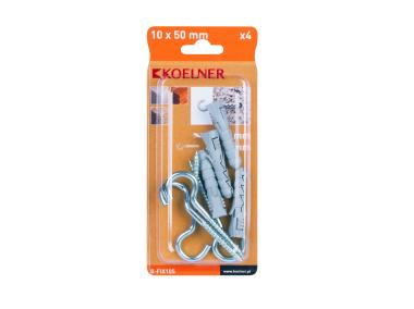 Zdjęcie: Kołek rozporowy FIX-10s - 4 szt. KOELNER