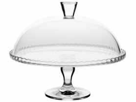 Patera na nóżce z kloszem Patisserie 32 cm PASABAHCE