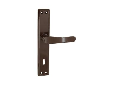 Zdjęcie: Klamka bramowa 90 KL brąz METRO