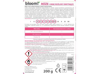 Zdjęcie: Nawóz rozpuszczalny do róż i innych roślin kwitnących 200 g BOPON BLOOM!