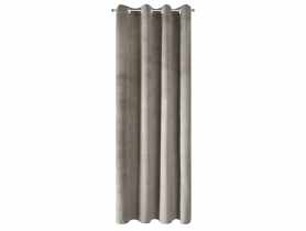 Zasłona gotowa Pierre 140x250 cm ciemnobeżowy EUROFIRANY