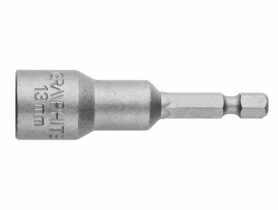 Nasadka magnetyczna 13 x 65 mm, trzpień 1/4" GRAPHITE