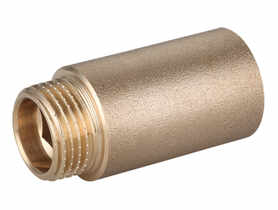 Przedłużka mosiężna gwint wz 1/2x15 mm INVENA