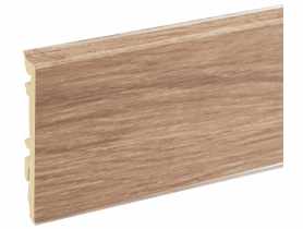 Listwa przypodłogowa PVC Masterline 1,3x8 cm, 2,2 m Tea brown Mat CEZAR
