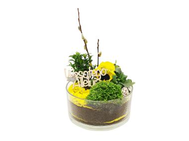 Zdjęcie: Rośliny w szkle 1042 - 21 cm GMF