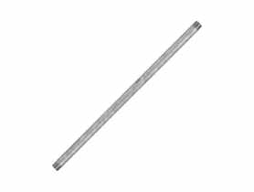 Rura dwustronnie gwintowana 1"x500mm ocynk TYCNER
