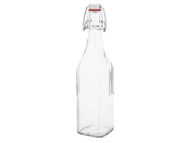 Zdjęcie: Butelka kwadratowa Spiżarnia Pani Domu z klipsem 1000 ml ALTOM DESIGN
