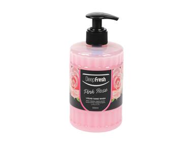 Zdjęcie: Mydło w płynie z dozownikiem 500 ml róża DEEP FRESH