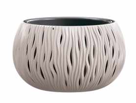 Doniczka Bowl Sandy mocca 370x210 mm PROSPERPLAST