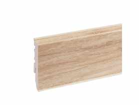 Listwa przypodłogowa PVC Masterline 1,5x6 cm, 2,2 m Crotone Mat CEZAR