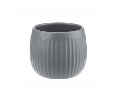 Zdjęcie: Osłonka ceramiczna 12 cm Sonya 26826 szara VERDENIA