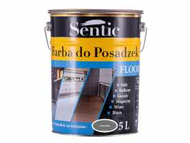 Farba do posadzek 5 L szara ciemna SENTIC