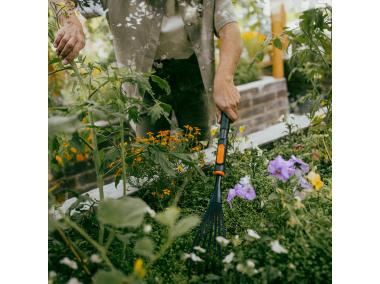 Zdjęcie: Grabie do kwiatów, głowica One Click FISKARS