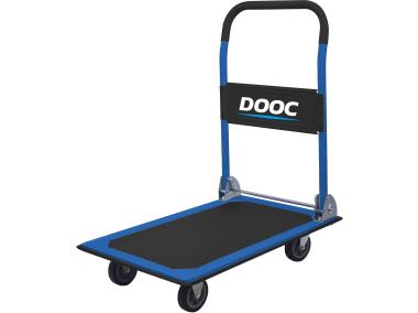 Zdjęcie: Wózek magazynowy platformowy składany 150 kg Dooc SILA