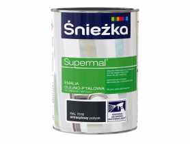 Emalia Supermal antracytowy RAL7016 0,8L ŚNIEŻKA