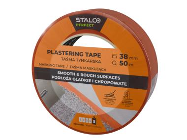 Zdjęcie: Taśma maskująca tynkarska 38 mm x 50 m PERFECT