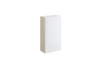 Zdjęcie: Szafka wisząca Samrt 65 cm jasny jesion/biały front  CERSANIT