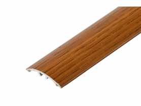 Profil progowy wciskany z silikonem aluminium laminat 30 mm 1,8 m dąb rustykalny CEZAR