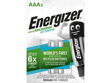 Zdjęcie: Akumulatorki Extreme AAA HR3/2 800 mAh ENERGIZER