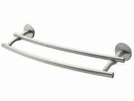 Wieszak kąpielowy Virginia Bf x 2 - 61 cm satyn-nikiel BISK