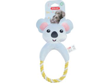Zdjęcie: Zabawka pluszowa dla psa Koala ze sznurkiem 27 cm ZOLUX