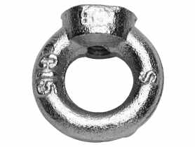 Nakrętki z oczkiem ocynkowane DIN 582 C15 M 6x36 mm HSI