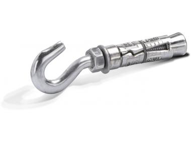 Zdjęcie: Kotwa Rawlbolt z hakiem otwartym R-RBL-H 10 mm 25 sztuk RAWLPLUG