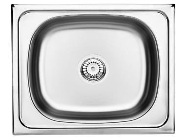 Zdjęcie: Zlewozmywak Techno satyna 1K B/O 500x400x150, 3,5" + osprzęt DEANTE