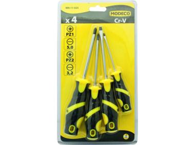 Zdjęcie: Wkrętaki monterskie 2xpz 2xpł komplet 4 sztuki HOME TOOLS