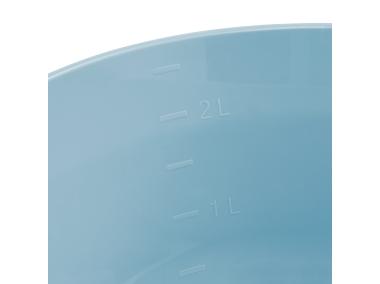 Zdjęcie: Miska okrągła 24 cm 2,5 L z wylewką Nordic Blue (10552) KEEEPER