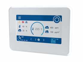 Przewodowy panel sterowania A25  LCD do central z automatyką A21 VENTS