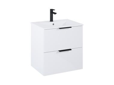 Zdjęcie: Szafka łazienkowa Lada 54 cm 2S biała ROCA