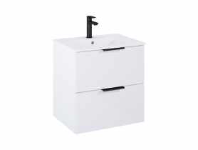 Szafka łazienkowa Lada 54 cm 2S biała ROCA