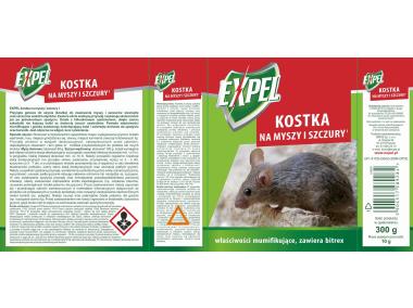 Zdjęcie: Kostka na myszy i szczury 300 g BROS