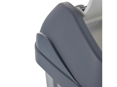 Zdjęcie: Kosz na śmieci z obrotową pokrywą swantje 50 L srebrny KEEEPER