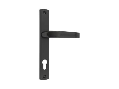 Zdjęcie: Klamka wąski szyld Diana 92 WKL czarna GAMAR