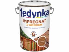 Impregnat do drewna z woskiem palisander 5 L JEDYNKA