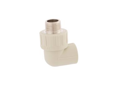 Zdjęcie: Kolanko PP-R 20x1/2" gwint zewnętrzny IDMAR