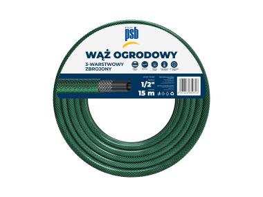 Zdjęcie: Wąż ogrodowy 1/2 - 15 m PSB