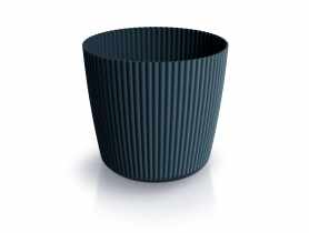 Doniczka Milly Round antracyt, wysokość 14,9 cm PROSPERPLAST